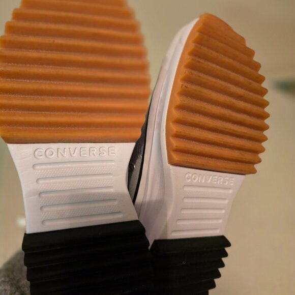 Converse Star Hike High Top Gray Size Wo 7.5 - Men 6 - Picture 4 of 5